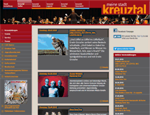 Tablet Screenshot of kreuztal-kultur.de